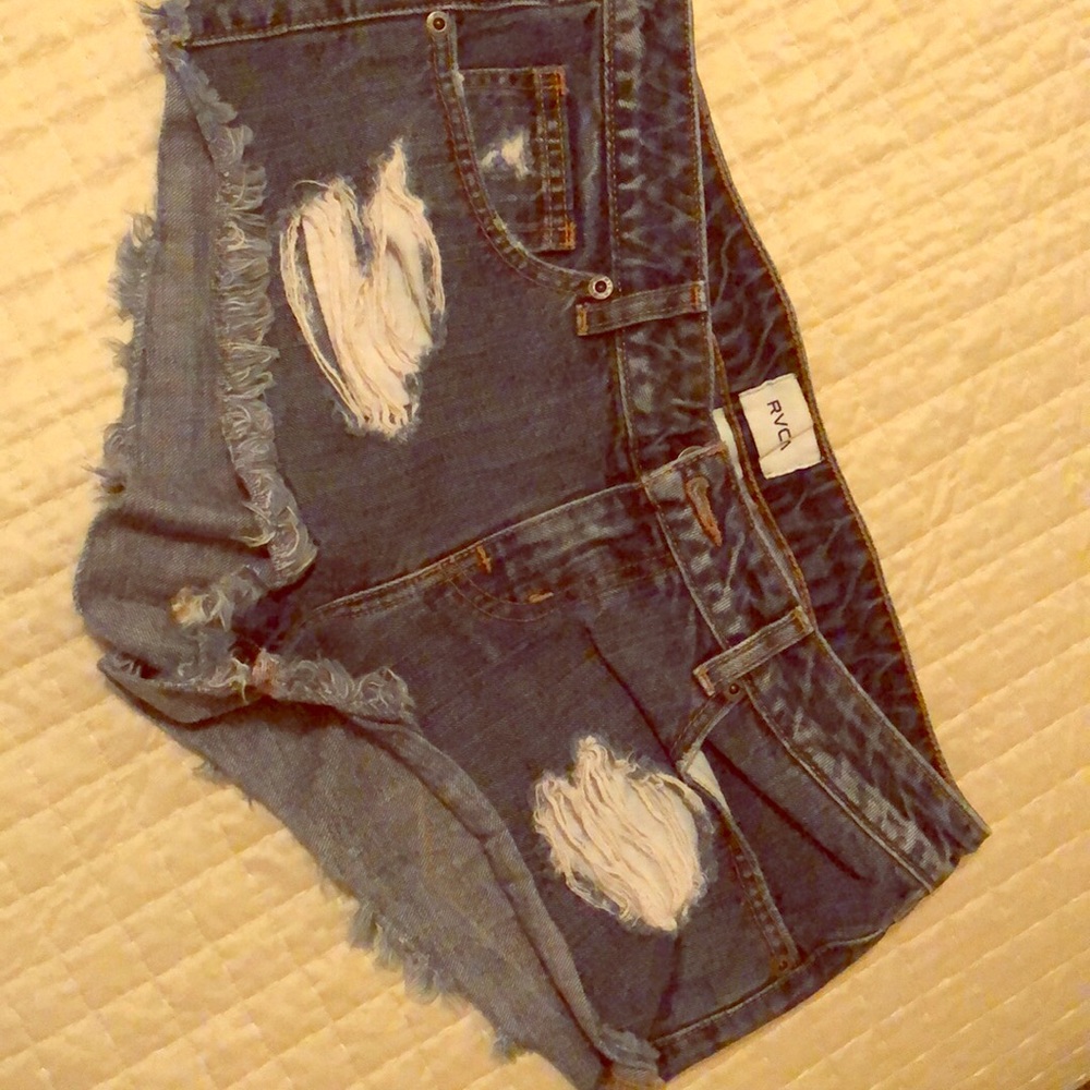 RVCA cutoff shorts